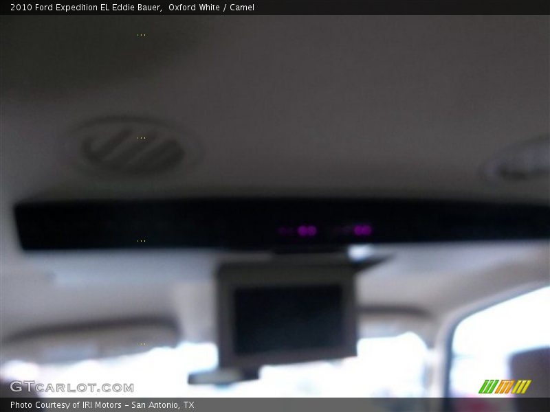 Oxford White / Camel 2010 Ford Expedition EL Eddie Bauer