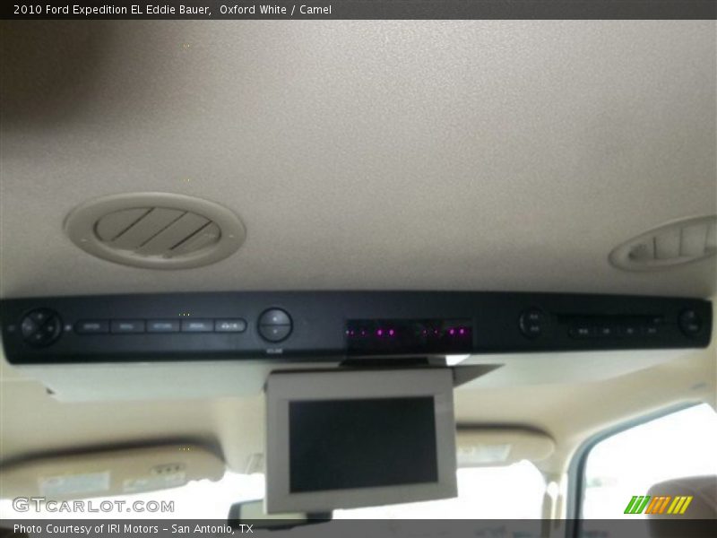 Oxford White / Camel 2010 Ford Expedition EL Eddie Bauer