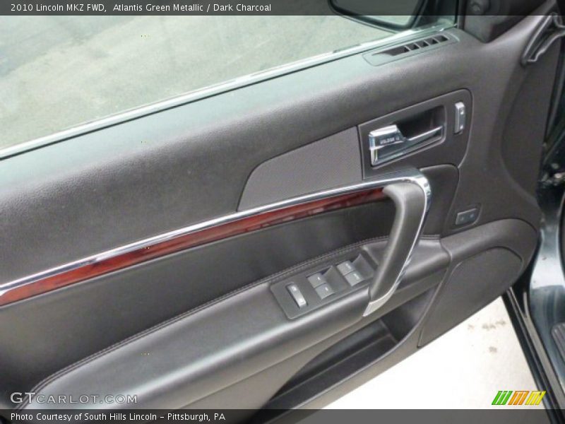 Atlantis Green Metallic / Dark Charcoal 2010 Lincoln MKZ FWD