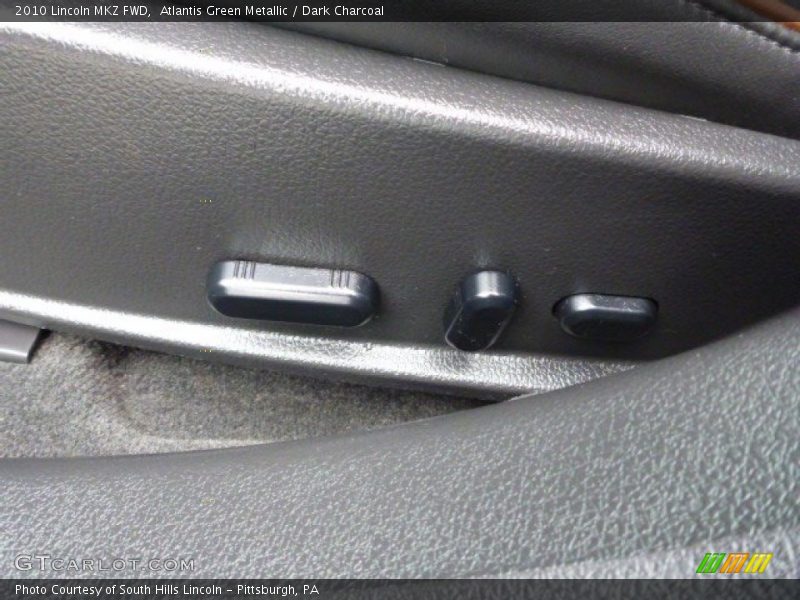 Atlantis Green Metallic / Dark Charcoal 2010 Lincoln MKZ FWD