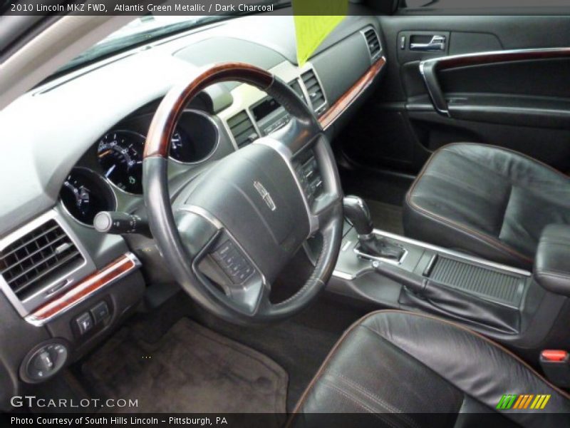 Atlantis Green Metallic / Dark Charcoal 2010 Lincoln MKZ FWD