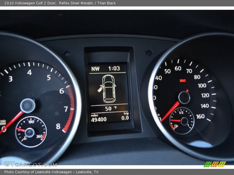  2010 Golf 2 Door 2 Door Gauges