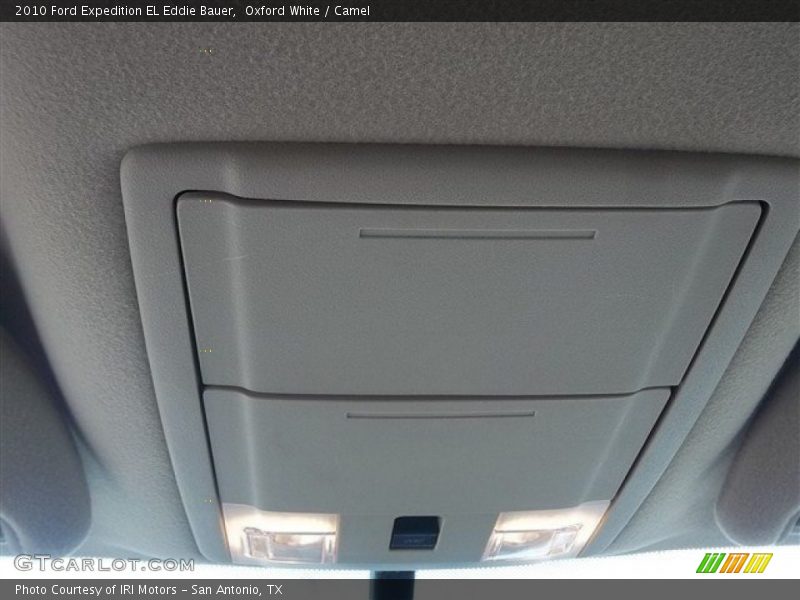 Oxford White / Camel 2010 Ford Expedition EL Eddie Bauer