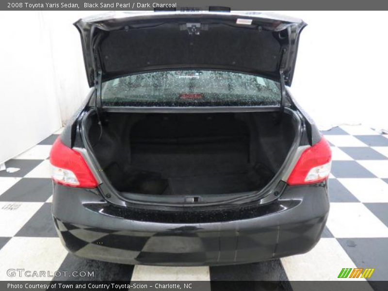 Black Sand Pearl / Dark Charcoal 2008 Toyota Yaris Sedan