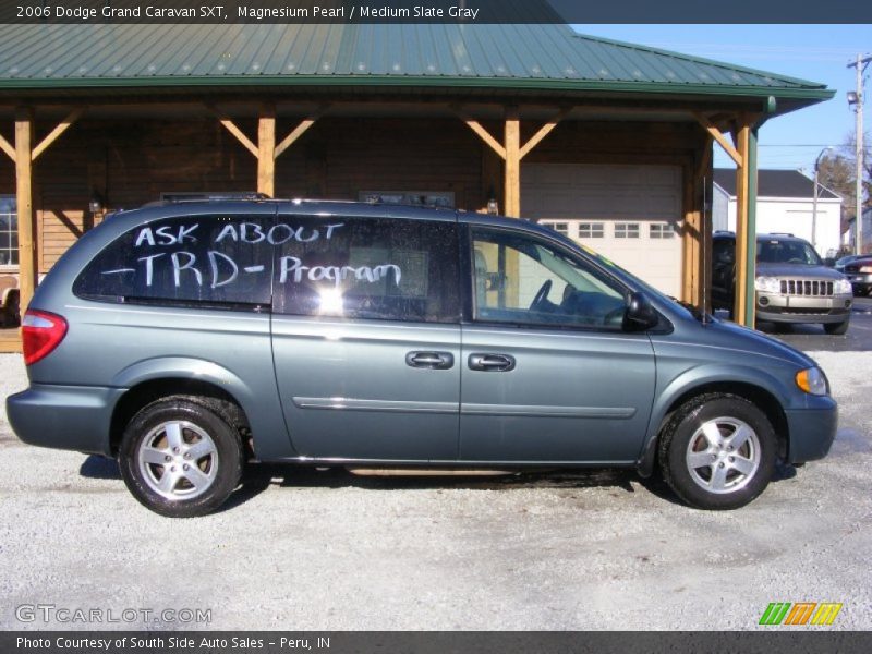 Magnesium Pearl / Medium Slate Gray 2006 Dodge Grand Caravan SXT