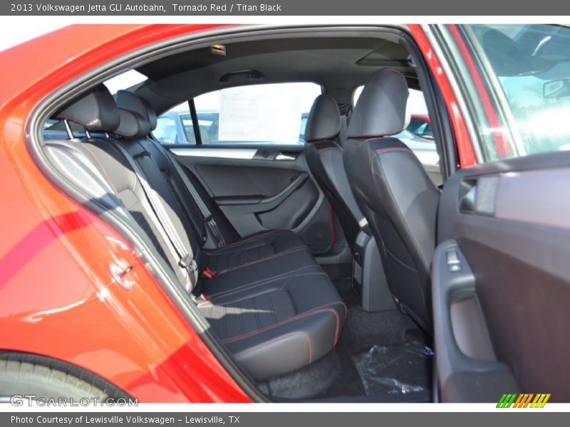 Tornado Red / Titan Black 2013 Volkswagen Jetta GLI Autobahn