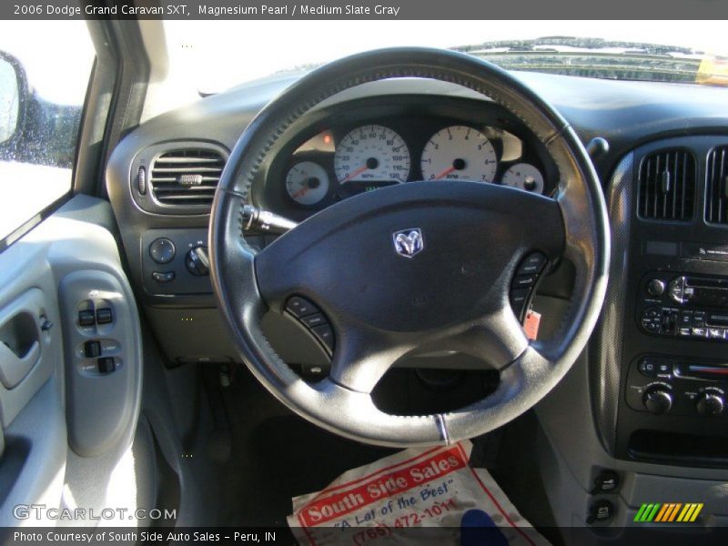 Magnesium Pearl / Medium Slate Gray 2006 Dodge Grand Caravan SXT