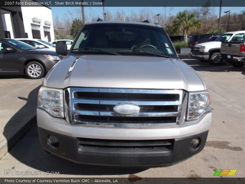 Silver Birch Metallic / Stone 2007 Ford Expedition XLT
