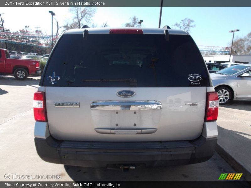 Silver Birch Metallic / Stone 2007 Ford Expedition XLT