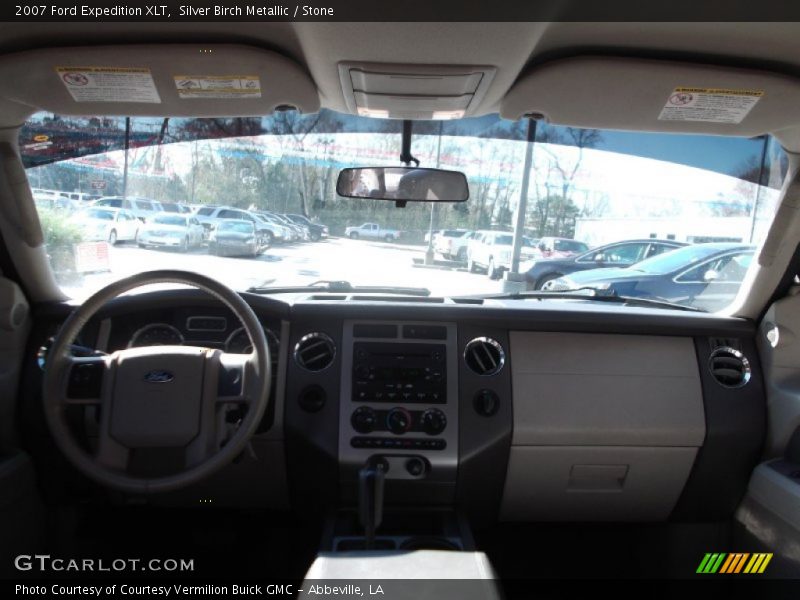 Silver Birch Metallic / Stone 2007 Ford Expedition XLT