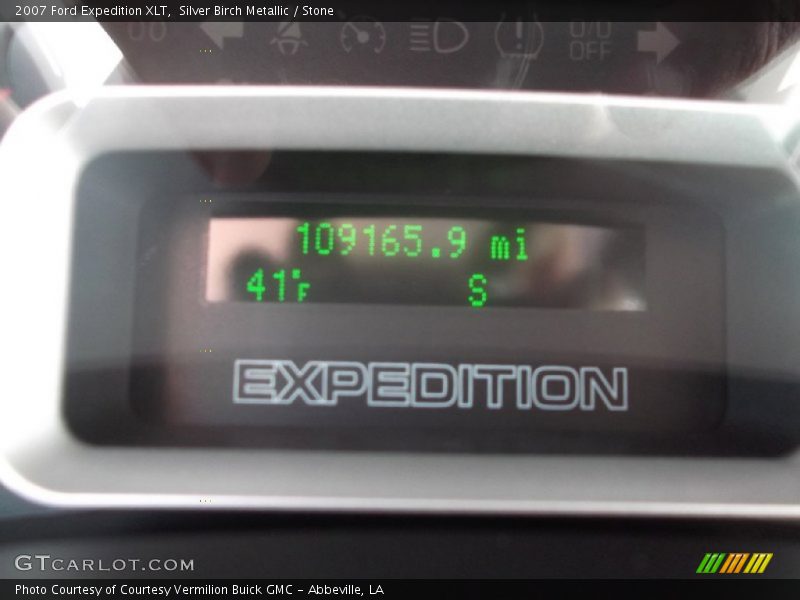 Silver Birch Metallic / Stone 2007 Ford Expedition XLT