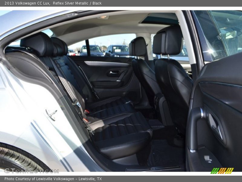 Reflex Silver Metallic / Black 2013 Volkswagen CC Lux