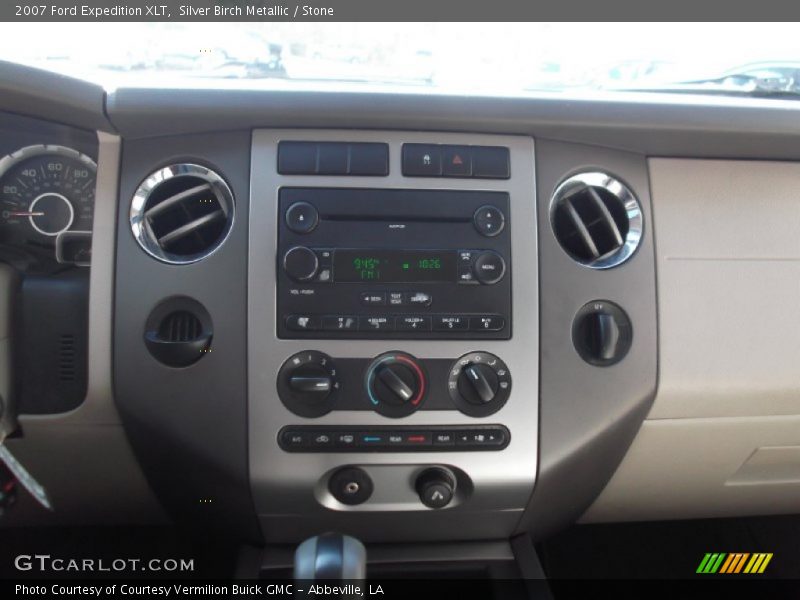 Silver Birch Metallic / Stone 2007 Ford Expedition XLT