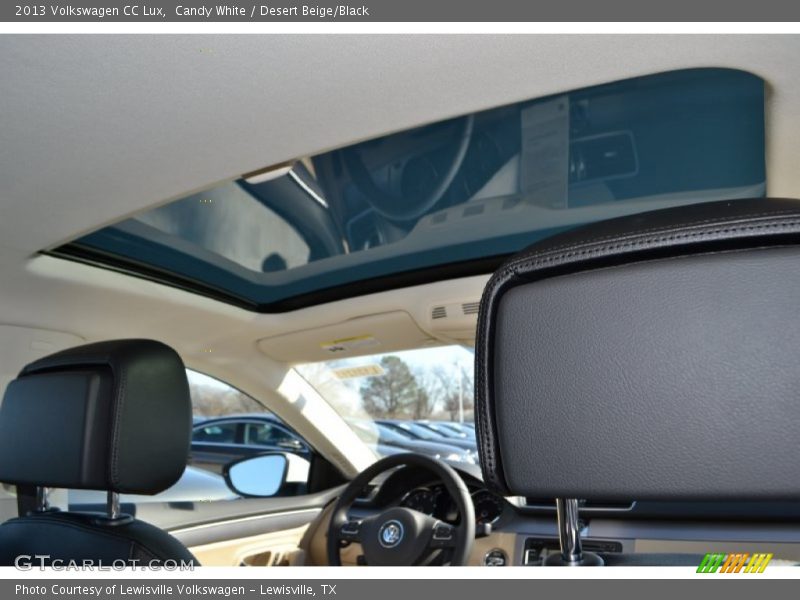 Candy White / Desert Beige/Black 2013 Volkswagen CC Lux
