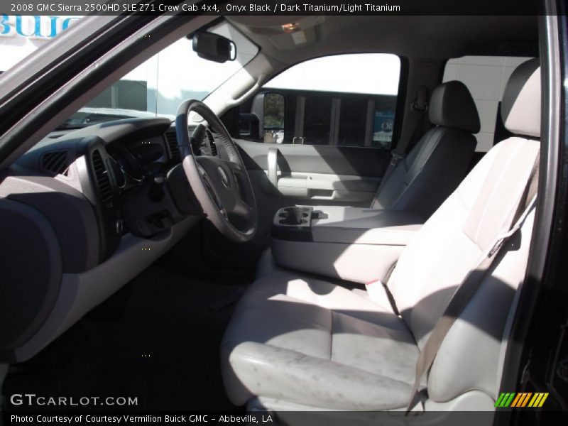 Onyx Black / Dark Titanium/Light Titanium 2008 GMC Sierra 2500HD SLE Z71 Crew Cab 4x4