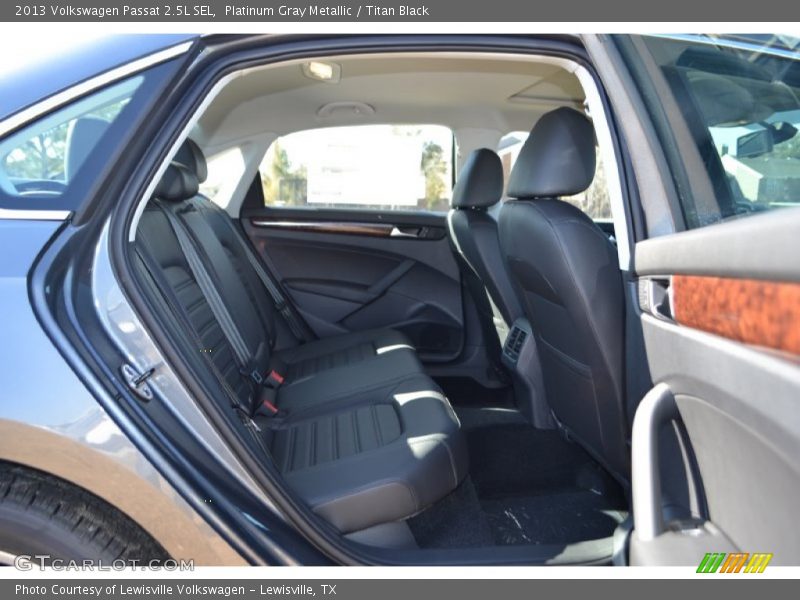 Platinum Gray Metallic / Titan Black 2013 Volkswagen Passat 2.5L SEL
