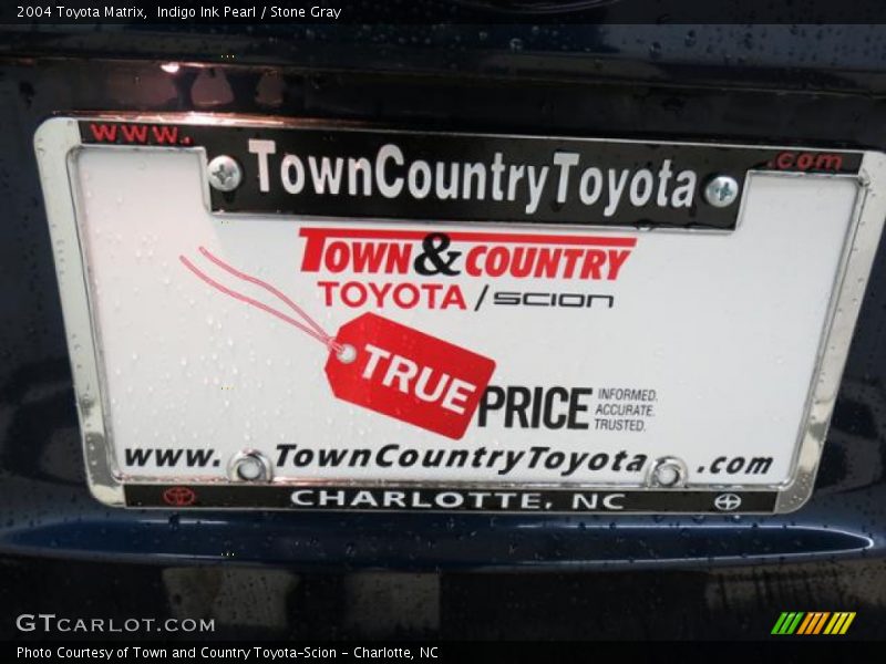 Indigo Ink Pearl / Stone Gray 2004 Toyota Matrix