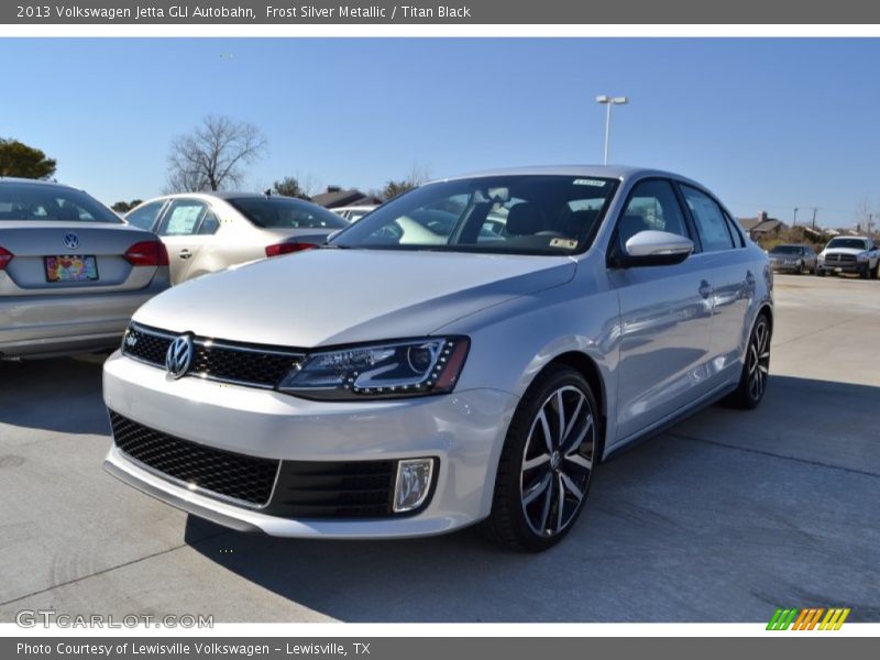 Frost Silver Metallic / Titan Black 2013 Volkswagen Jetta GLI Autobahn