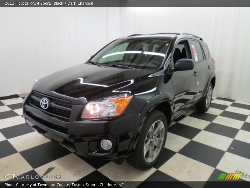 Black / Dark Charcoal 2012 Toyota RAV4 Sport