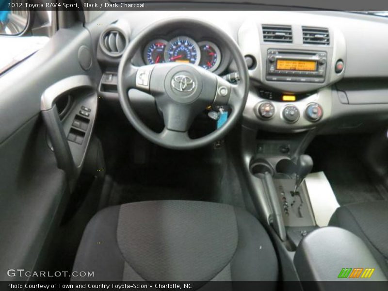 Black / Dark Charcoal 2012 Toyota RAV4 Sport