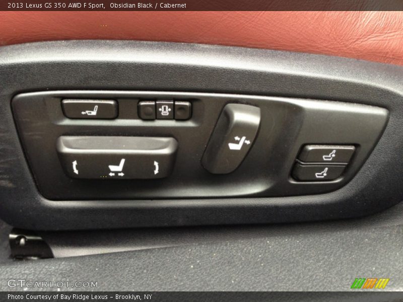Controls of 2013 GS 350 AWD F Sport