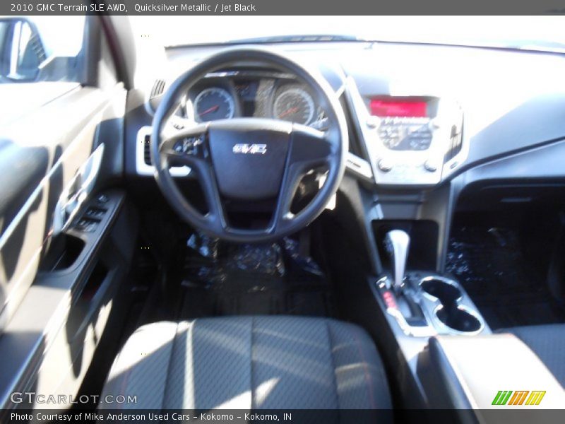 Quicksilver Metallic / Jet Black 2010 GMC Terrain SLE AWD