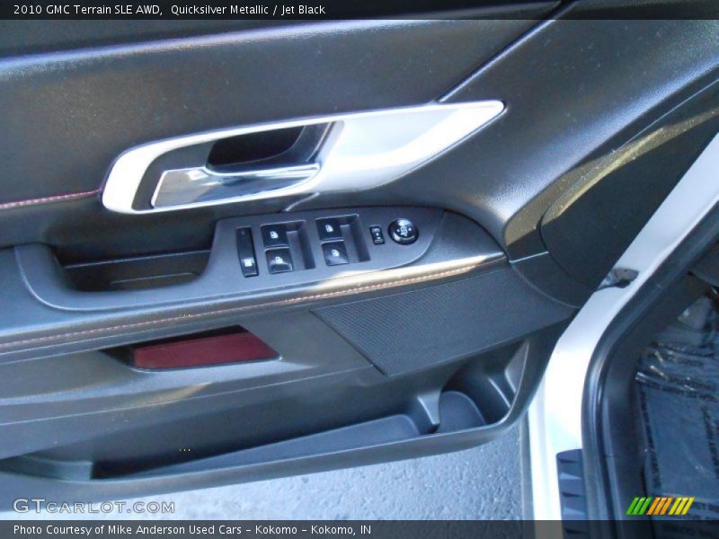 Quicksilver Metallic / Jet Black 2010 GMC Terrain SLE AWD
