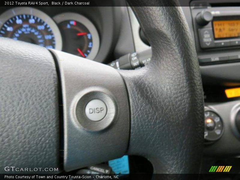 Black / Dark Charcoal 2012 Toyota RAV4 Sport
