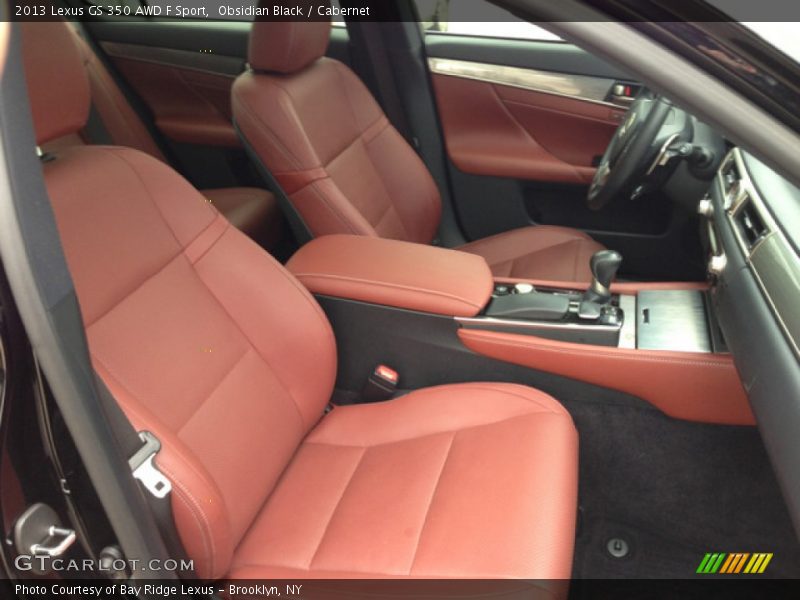  2013 GS 350 AWD F Sport Cabernet Interior