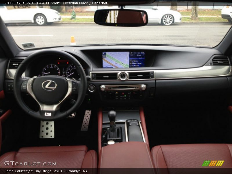 Dashboard of 2013 GS 350 AWD F Sport