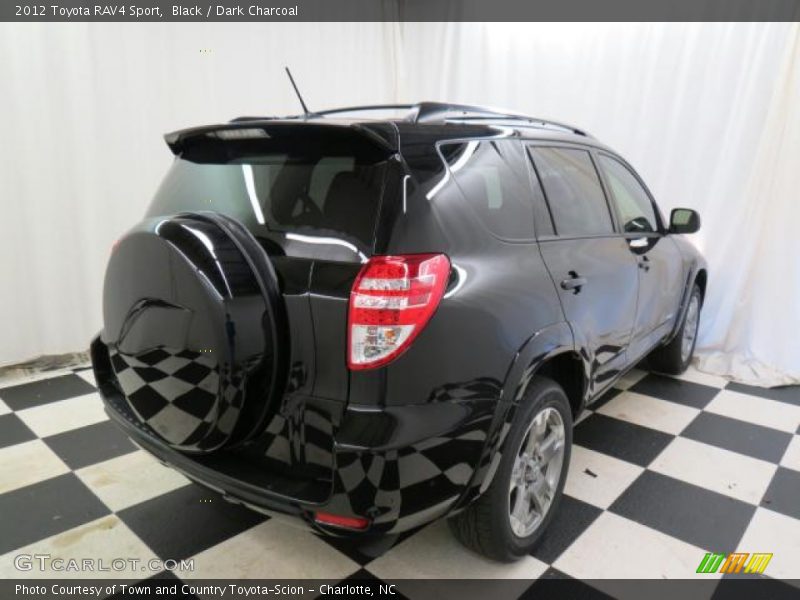 Black / Dark Charcoal 2012 Toyota RAV4 Sport