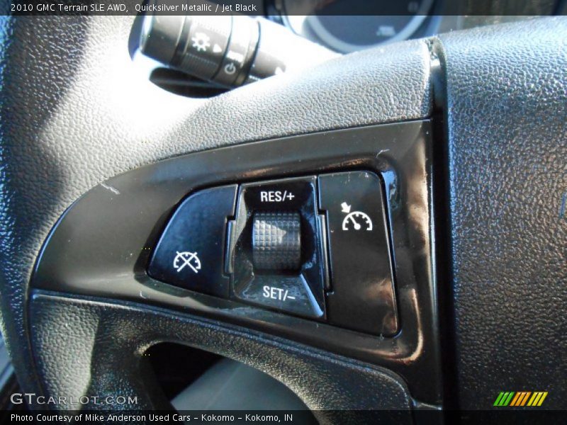 Quicksilver Metallic / Jet Black 2010 GMC Terrain SLE AWD
