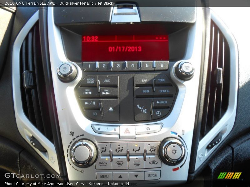 Quicksilver Metallic / Jet Black 2010 GMC Terrain SLE AWD