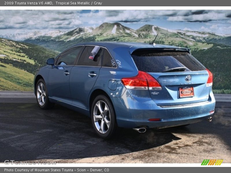 Tropical Sea Metallic / Gray 2009 Toyota Venza V6 AWD