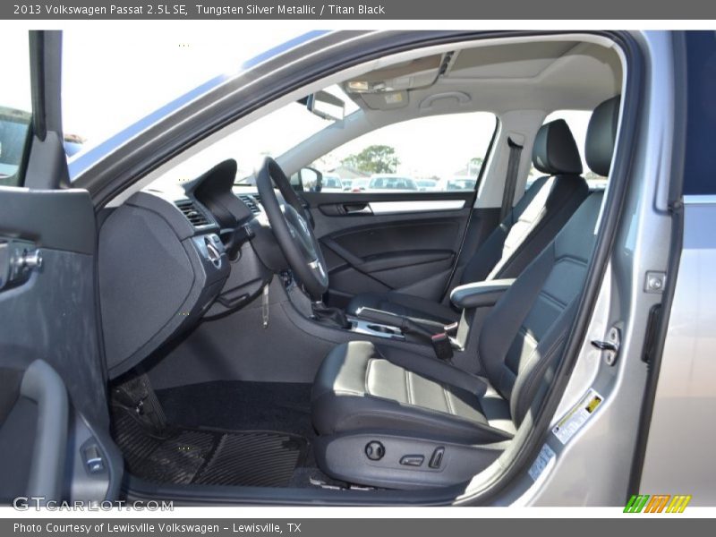 Tungsten Silver Metallic / Titan Black 2013 Volkswagen Passat 2.5L SE