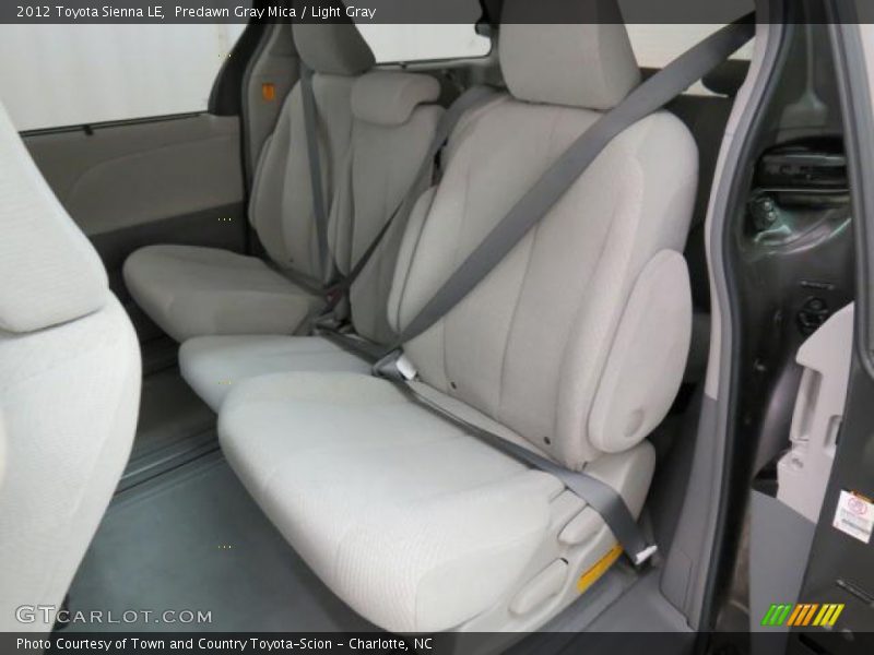 Predawn Gray Mica / Light Gray 2012 Toyota Sienna LE