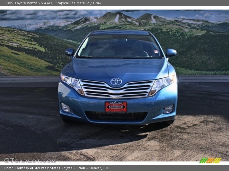 Tropical Sea Metallic / Gray 2009 Toyota Venza V6 AWD