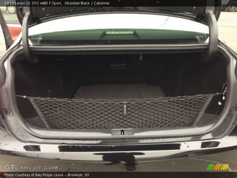  2013 GS 350 AWD F Sport Trunk