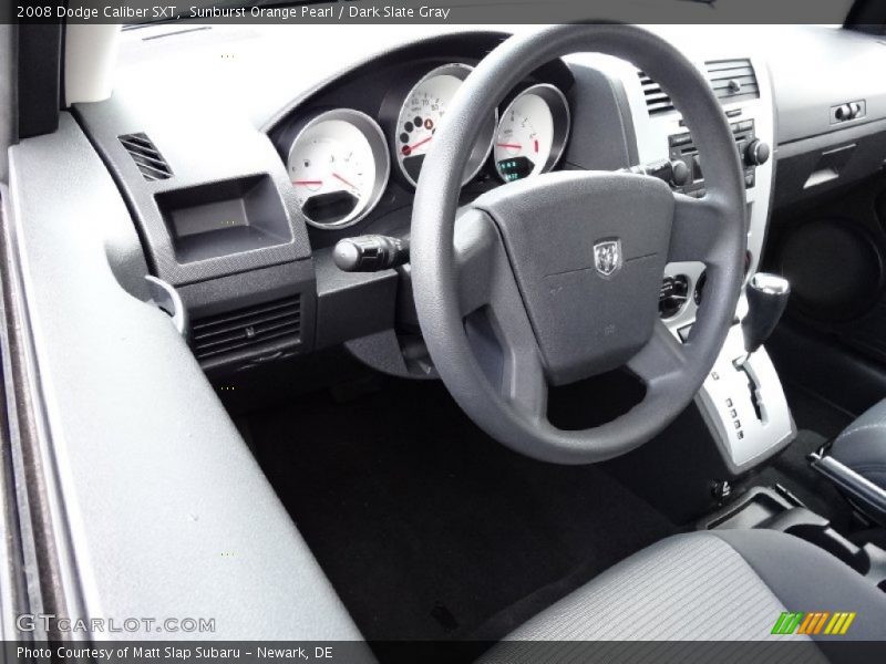 Sunburst Orange Pearl / Dark Slate Gray 2008 Dodge Caliber SXT