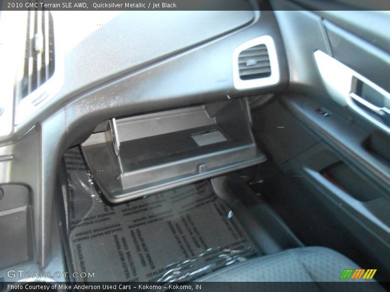 Quicksilver Metallic / Jet Black 2010 GMC Terrain SLE AWD