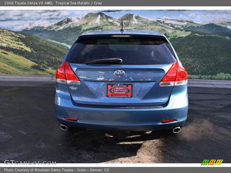 Tropical Sea Metallic / Gray 2009 Toyota Venza V6 AWD