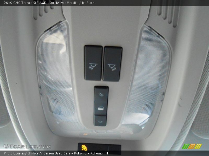 Quicksilver Metallic / Jet Black 2010 GMC Terrain SLE AWD