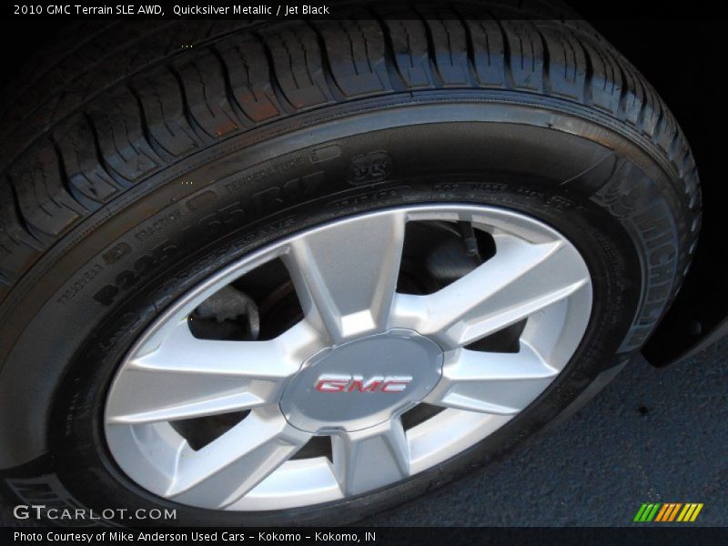 Quicksilver Metallic / Jet Black 2010 GMC Terrain SLE AWD