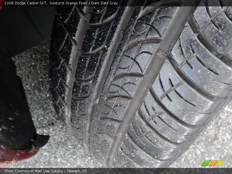 Sunburst Orange Pearl / Dark Slate Gray 2008 Dodge Caliber SXT