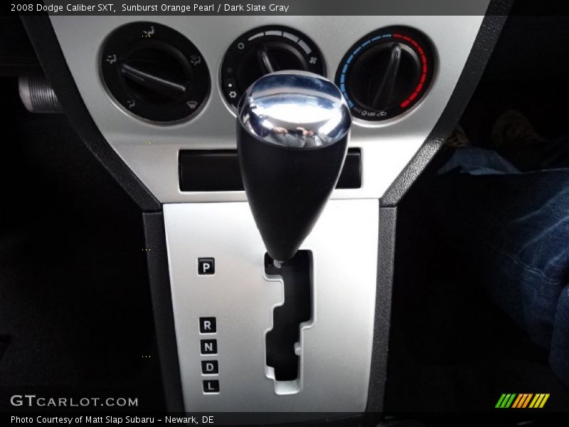  2008 Caliber SXT CVT Automatic Shifter