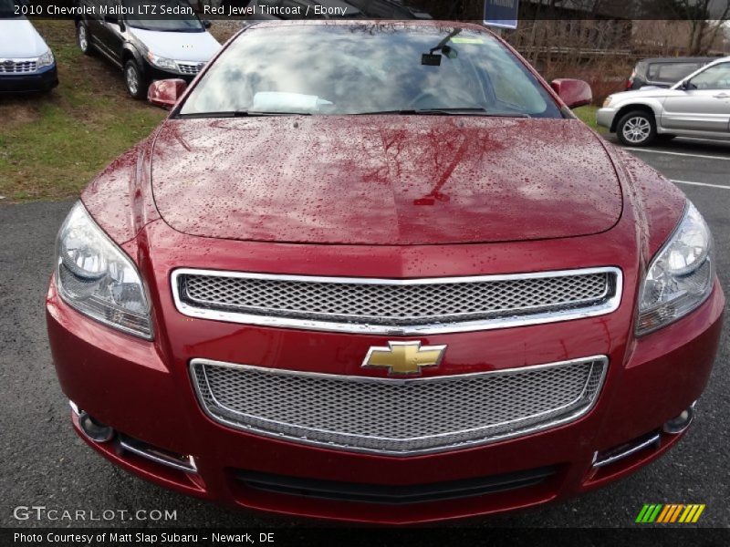 Red Jewel Tintcoat / Ebony 2010 Chevrolet Malibu LTZ Sedan