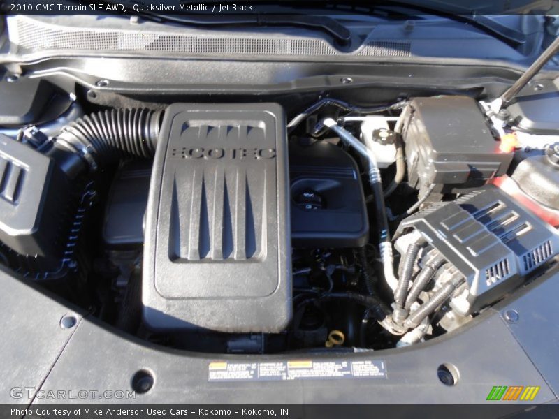 Quicksilver Metallic / Jet Black 2010 GMC Terrain SLE AWD
