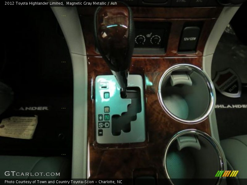 Magnetic Gray Metallic / Ash 2012 Toyota Highlander Limited