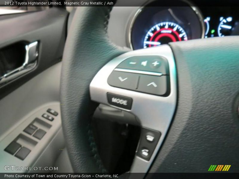 Magnetic Gray Metallic / Ash 2012 Toyota Highlander Limited