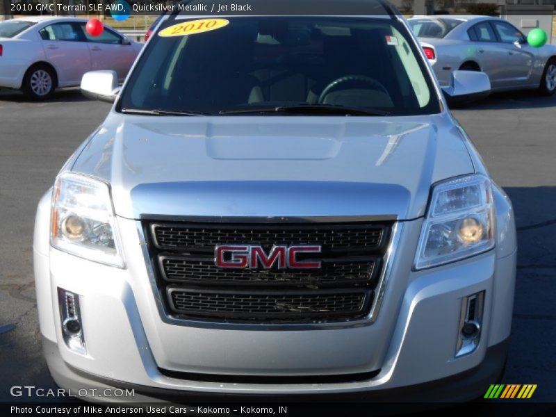 Quicksilver Metallic / Jet Black 2010 GMC Terrain SLE AWD